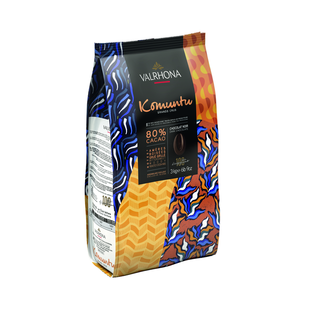 Packaging nuovo cioccolato Valrhona 