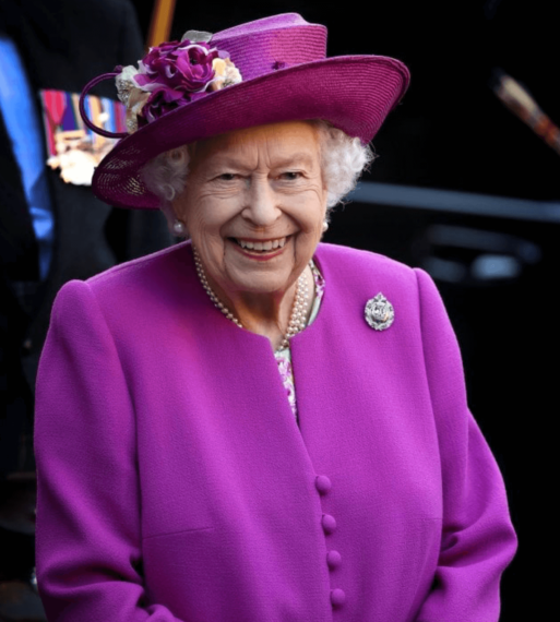 Il sorriso della Regina Elisabetta II